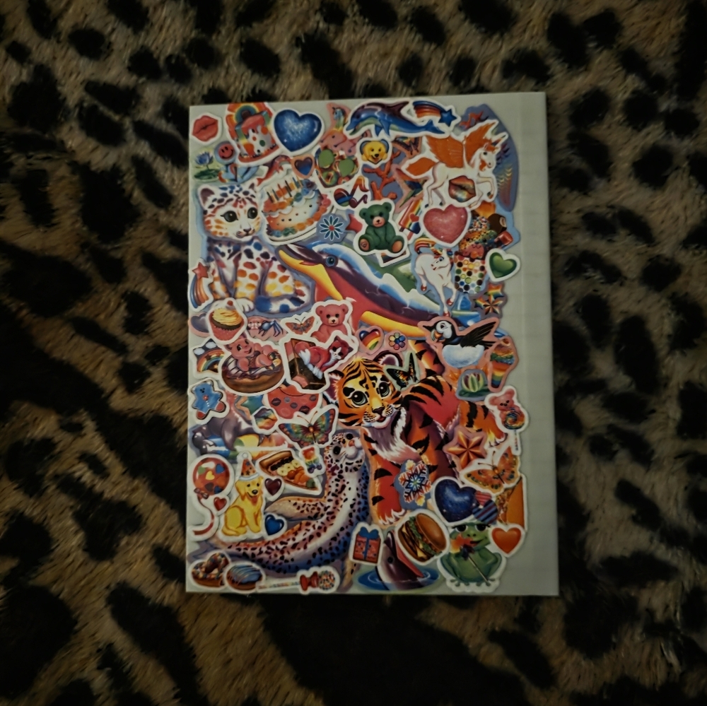 Colorful Stickerbombed Notebook - Picture 2 of 6
